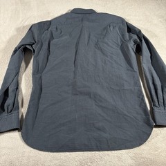 Hammer Made Blue Dress Shirt 42 / 16.5 Long Sleeve Geometric