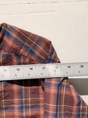 Ariat Pro Series Multi Colored Plaid Flannel Long Sleeve Shirt | Size Large L