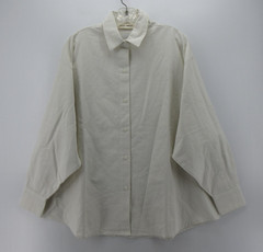 Fear Of God Essentials Shirt Men XS White Ivory Button Up Oversized Streetwear