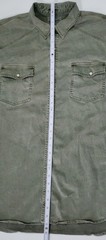 Lucky Brand & Co. Saturday Stretch Green Shirt Snap Button Down Men’s Size XL