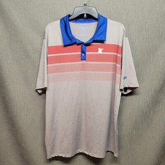 Minnesota Hockey MNHCKY Sauce Hockey Polo Mens XL Great Color Way