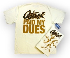 OUTRANK “PAID MY DUES” ULTRA HEAVY WEIGHT OVERSIZED SNEAKER T-SHIRT Cream