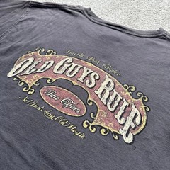 Vintage Old Guys Rule Western Cigar Shirt