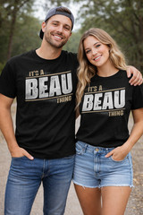 Its A Beau Thing Funny Name Family Graphic Unisex T-Shirt Custom Tee