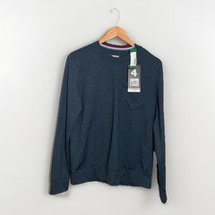 Four Laps Men’s Blue Stratus Crew Shirt New With Tags Choose Size Retails $78