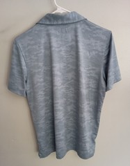 Nobull Polo Shirt Mens Medium Camo Athletic Golf Casual Short Sleeve Stretch USA