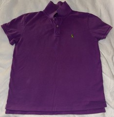 Polo Ralph Lauren Classic Fit Mesh Polo Shirt Embroidered Horse Logo L/G Chalet