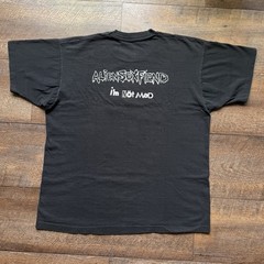 Vintage Early 90s Mens XL Alien Sex Fiend “Im Not Mad” DBL Sided Faded Worn Tee