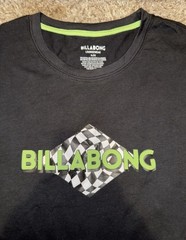 Billabong Loungewear Super Soft Black XL Men’s Tee. New With Tag.