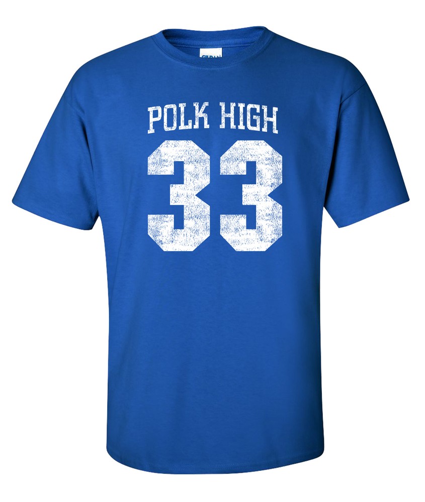 Polk High tee Al Bundy Married With Children Funny No Ma’am Football T-Shirt