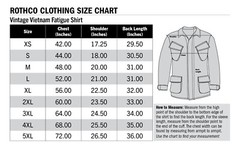 Vietnam Era Vintage Camo BDU Shirt – Rothco Rip-Stop Fatigue Shirt
