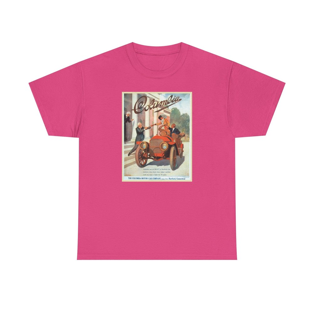 Vintage Automotive Advertisement Unisex Heavy Cotton Gildan Style 5000 T-Shirt