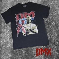 Unisex DMX Bootleg Red T-Shirt Rap Tee Black M