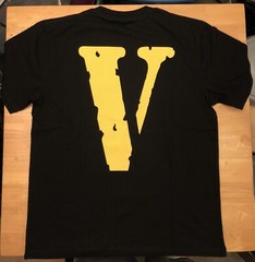 Vlone Staple Yellow / Black T-shirt Size XL – Ships Same Day
