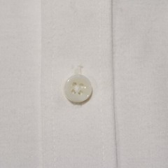 Desoto NWD Hai Dress Shirt Size 47 18.5 in Solid White 100% Cotton