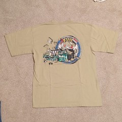 Many Assorted Graphic T-shirts, Various Sizes.