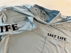 Salt Life Men’s Small Sky Blue Long Sleeve
