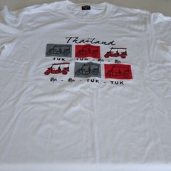 Thailand Souvenir Gift for Men T-Shirt Size XL
