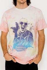 New PiNK XL Summer Carnival 2023 Tour T-Shirt Tie Dye Official Merch P!NK