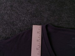 Cotton On Shirt Mens 2XL Purple V Neck Short Sleeve Causal Basic Soft Everyday