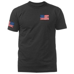 US Flag Crest USA American Pride Patriot Patriotic Graphic T-shirt