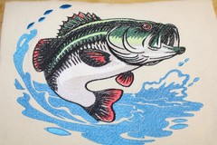 Embroidered Bass Shirt