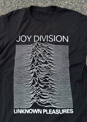 Joy Division Unknown Pleasures Band Tee Mens M Modern Retro Goth Rock Shirt