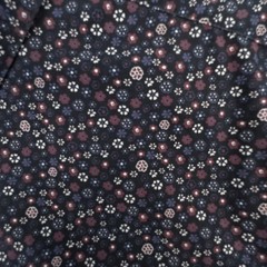 7Diamonds Mens Floral Micro Print Short Sleeve Button Down Shirt Navy SMK-6090 L
