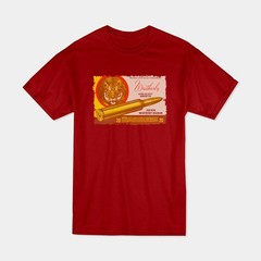 Weatherby Tiger Box .300 Weatherby Magnum Vintage Style Heavy Cotton T- Shirt