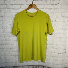 Lululemon Metal Vent Tech Short Sleeve Shirt Mens Medium Lime Green Citron 2.0