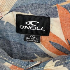 O’Neill Shirt Mens XXL Burnt Orange Tropical Floral SU9104101 Modern Fit Cotton