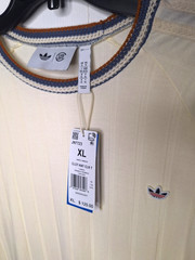 Adidas Originals Clot Knit Rib Tee By Edison Chen JN7723 size XL