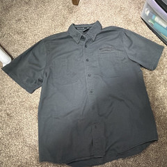 Harley-Davidson Genuine MotorClothes Men’s XL Gray Short Sleeve Shirt