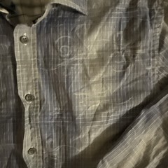 Pronto Uomo Modern Fit Floral Long Sleeve Button-Up Shirt Light Blue White Med.