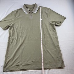 Adidas Ultimate365 Tour Twistknit Pique Polo Shirt Putty Beige Large Golf