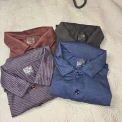 Lot of 4 32 Degrees Cool Men’s Short Sleeve Polo Shirts Assorted Colors SZ M