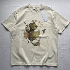 Pas Une Marque Luxury Graphic Tee T-Shirt Cream Brand New Medium M