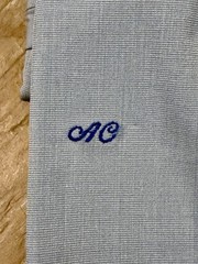 NWT Ermenegildo Zegna Men’s Blue Trofeo Cotton Dress Shirt Italian 40/15.75