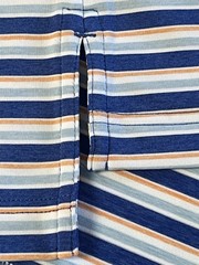 Peter Millar-Summer Comfort Mens SS 3-Button Polo-Size Large-Poly Spandex Blend