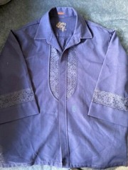 Beau Tiki Vintage Hawaiian Royal Blue Shirt – Rare Color