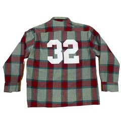 Backpacker Vintage Flannel Shirt Men’s Large “32” L/S Plaid 100% Acrylic