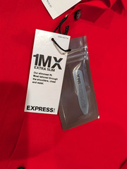 Express 1MX Slim Fit Men’s Red Button-Up Shirt – Size Large – NWT – Free Shiping