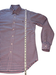 Polo Ralph Lauren pink and navy blue plaid button down shirt – S