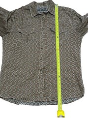 Cinch Modern Fit Lot Of 2 Plaid Pearl Snap Long Sleeve Shirt Men’s Large