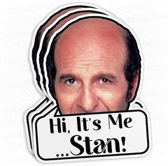 (3Pcs) Stan Zbornak Golden Girls Yutz Sticker Hi Its Me 2×2, Multiple