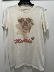 Vintage Wrestling Shirt 1987 Matilda Mascot British Bulldogs Tag Team WWF WWE
