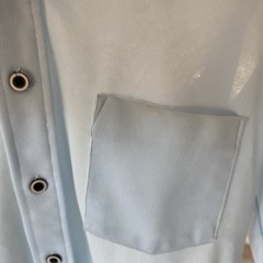 Haband Men’s Dress Shirt 15/31 Long Sleeve Button Down Tailored Classic Blue