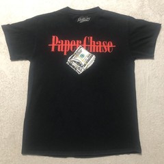 CASH MONEY $100 BILLS PAPER CHASE T-SHIRT WODS OF BENJAMINS HIP HOP