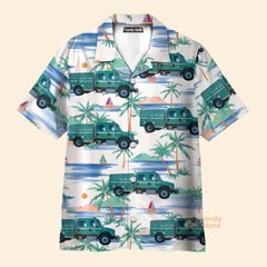 Clovis California US Forest Service Sierra National Forest Hawaiian Shirt