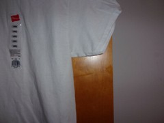 NEW MEN’S “HANES WHITE “COMFORTSOFT” CREW S/S TAGLESS T-SHIRT..SZ..LARGE